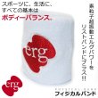 画像1: erg［エルグ］フィジカルバンド（ホワイト） ※フリーサイズ (1)